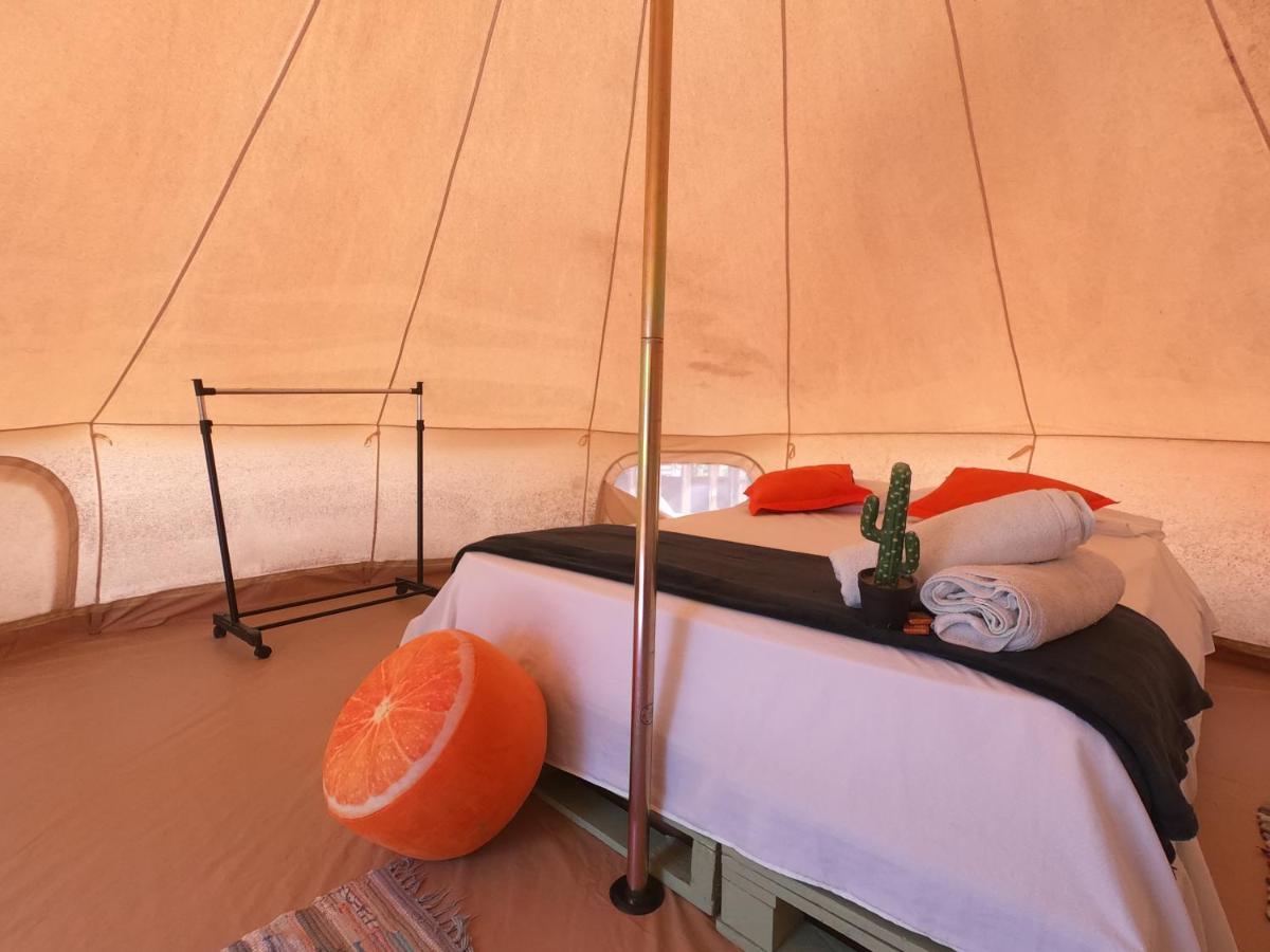Glamping Due Amici Hotell Palomino Exteriör bild